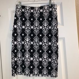 Black & White Pencil Skirt  Size M $10